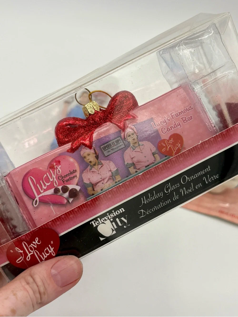 I Love Lucy LOT OF 5 Christmas Ornaments TV Memorabilia Collectible Rare Gift